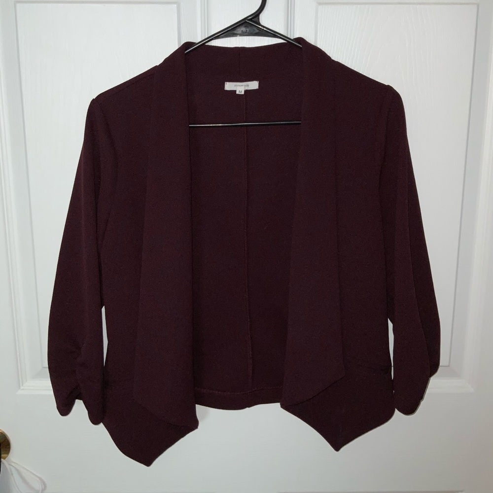Purple Blazer Top, Professional